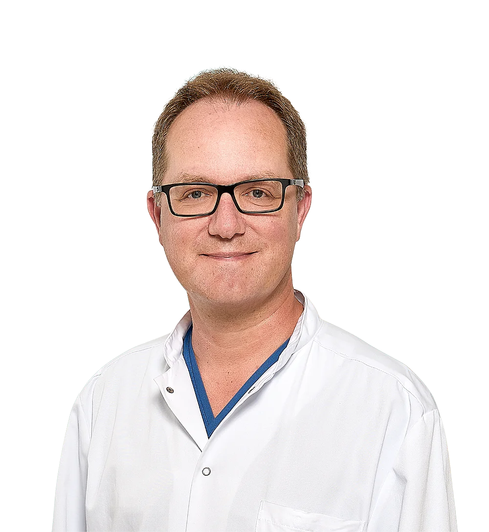 Portraitbild von Prof. Dr. med. Eberhard Schulz, Chefarzt der Kardiologie