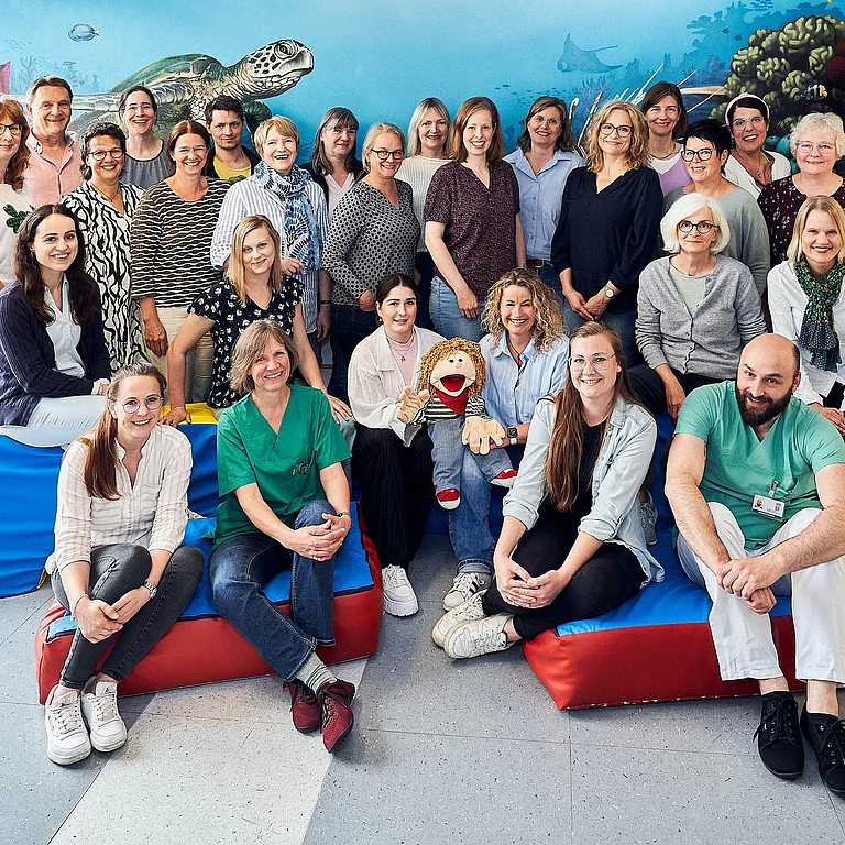 Teamfoto des Sozialpädagogischen Zentrums