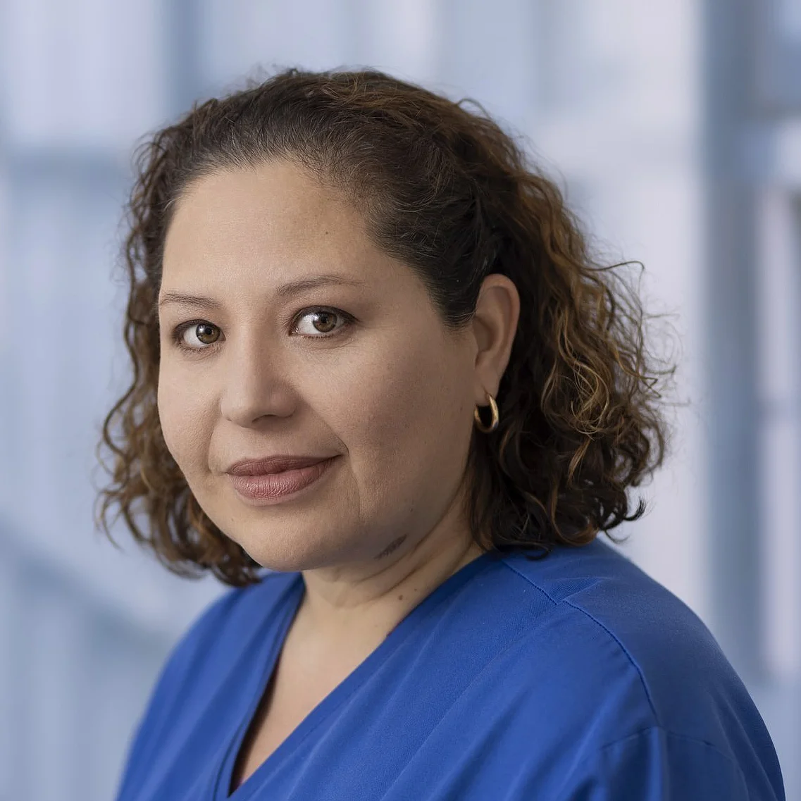 Portraitfoto von Frau Angelica Imbert, Neurotraumatologie