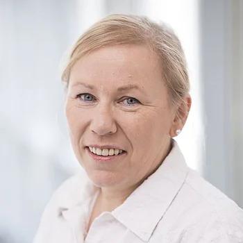 Portraitfoto von Frau Anke Albrecht, Chefarztsekretärin Strahlentherapie
