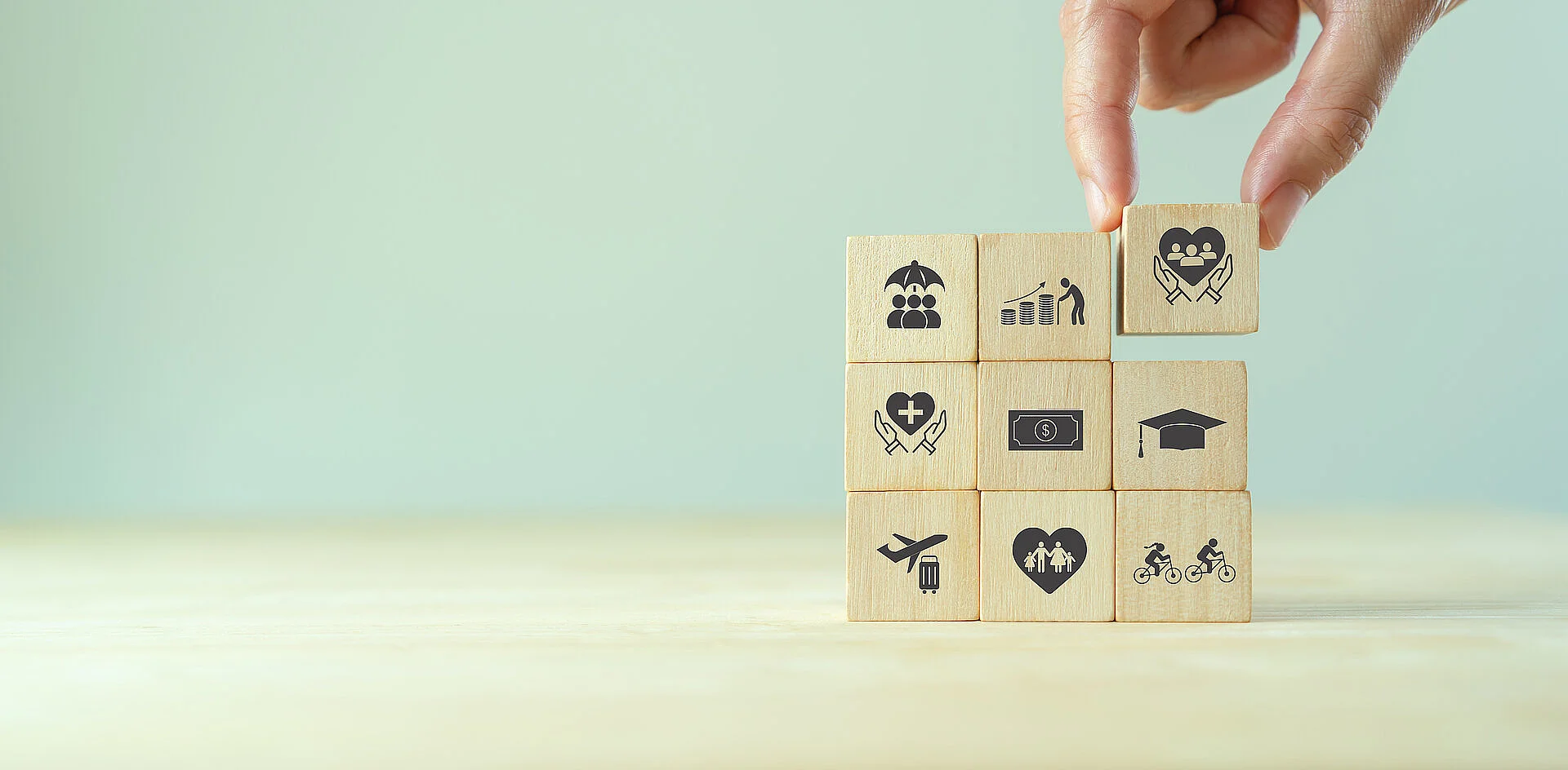 Employee benefits concept. Indirect and non-cash compensation pa