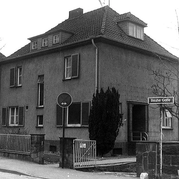 Altes Foto Haus Rauhe Gasse 1963