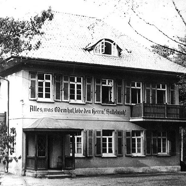 Altes Foto Kinderkrankenhaus 1949