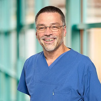 Portraitfoto von Herrn Jens Prenzel, Leiter Schmerzdienst