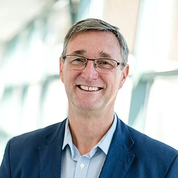 Portraitfoto Herr Ralf Laumert, Vorsitzender des Betriebsrates
