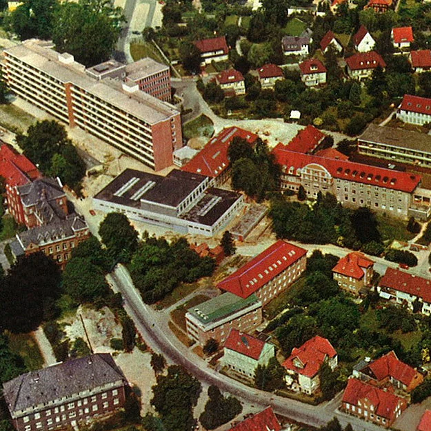 Altes Foto Luftaufnahme 1966