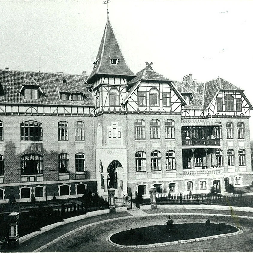 Altes Foto vom Kinderhospital 1907