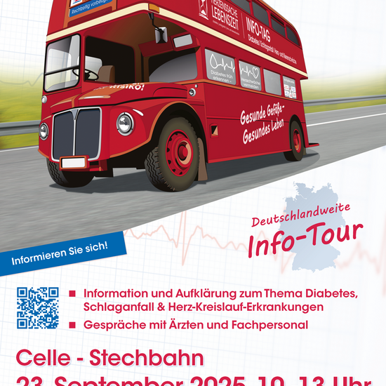Plakat Herzenssache Infobus