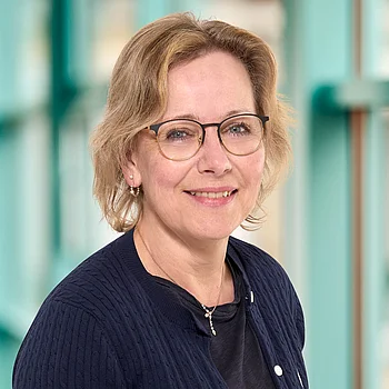 Portraitfoto von Frau Anja Jentsch, Hygienefachkraft