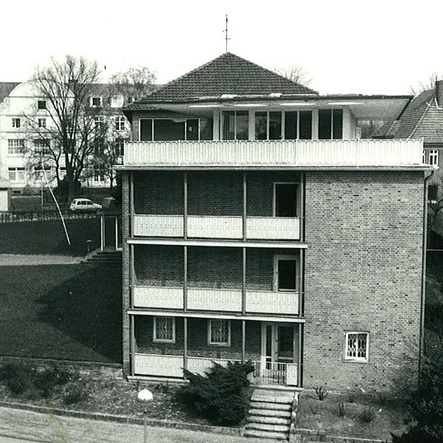 Altes Foto Schwesternwohnheim 1955