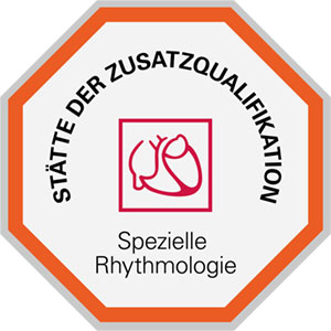 Siegel Kardiologie Stätte der Zusatzqualifikation Spezielle Rhythmologie